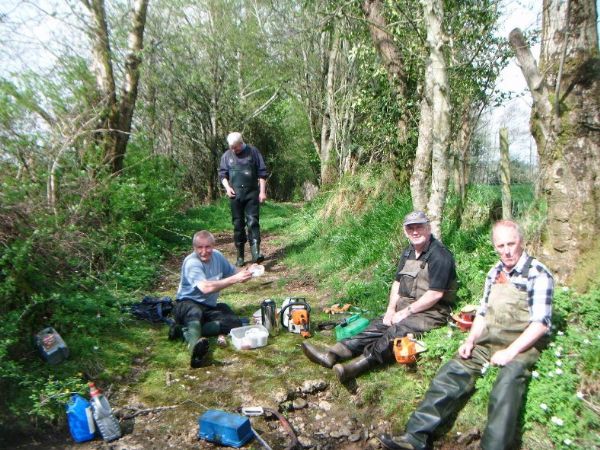 Tea break on the Glengomna